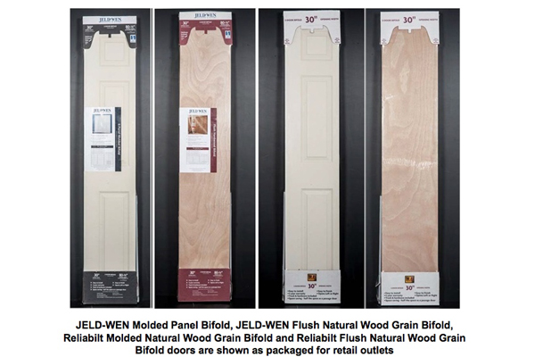recall, JELD-WEN, Reliabilt