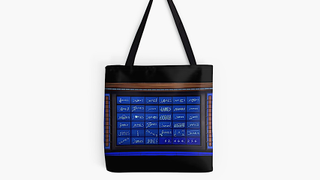 James Holzhauer name tote bag from Jeopardy!