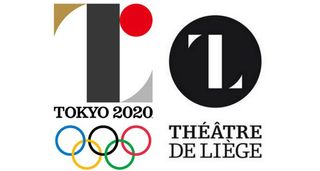 The Tokyo 2020 logo had to be abandoned after complaints about its similarity to Belgian designer Olivier Debie's design for Théâtre de Liège