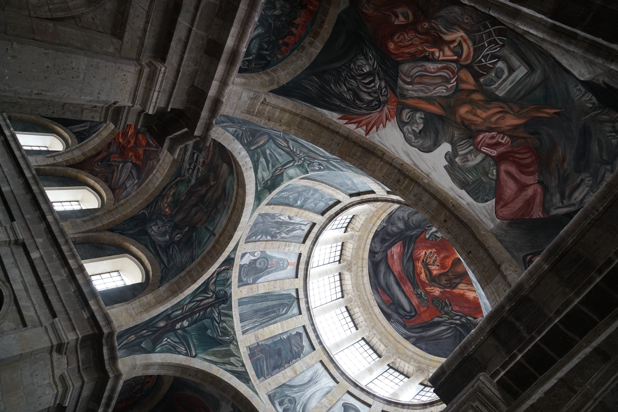 Guadalajara murals by Jos&amp;eacute; Clemente Orozco