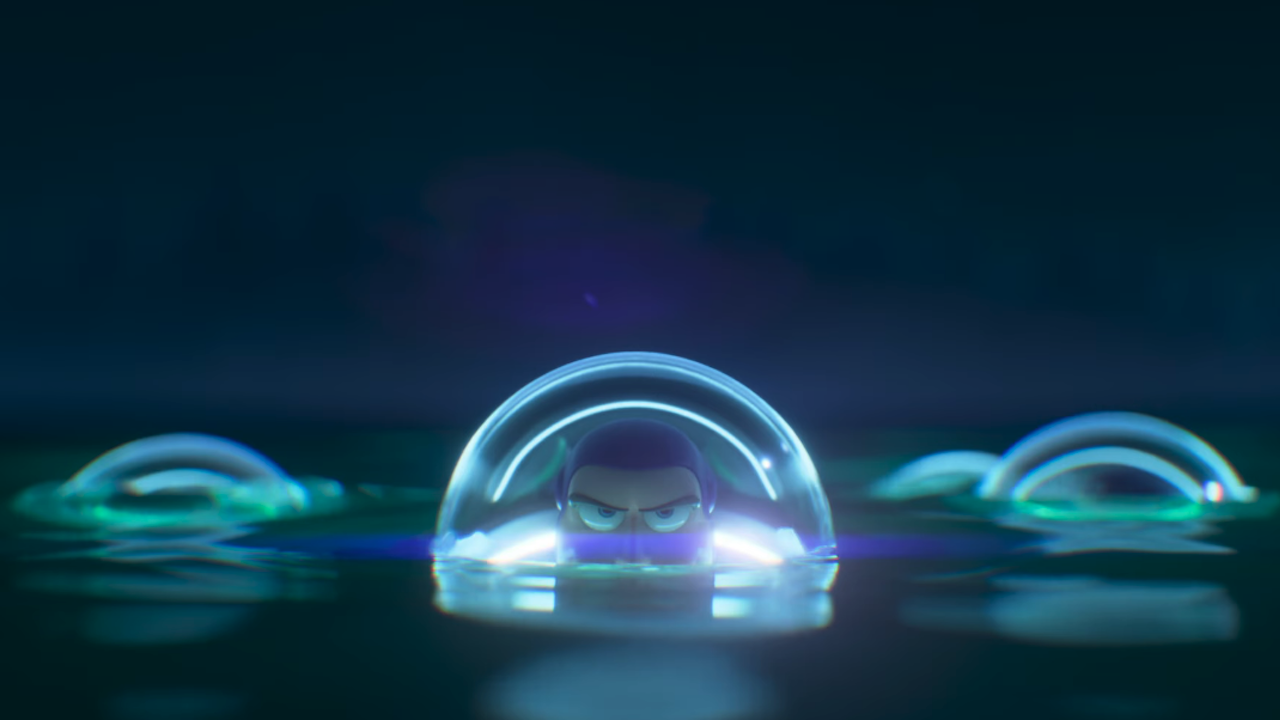 トイ・ストーリー5でバズが水の中から出てくる