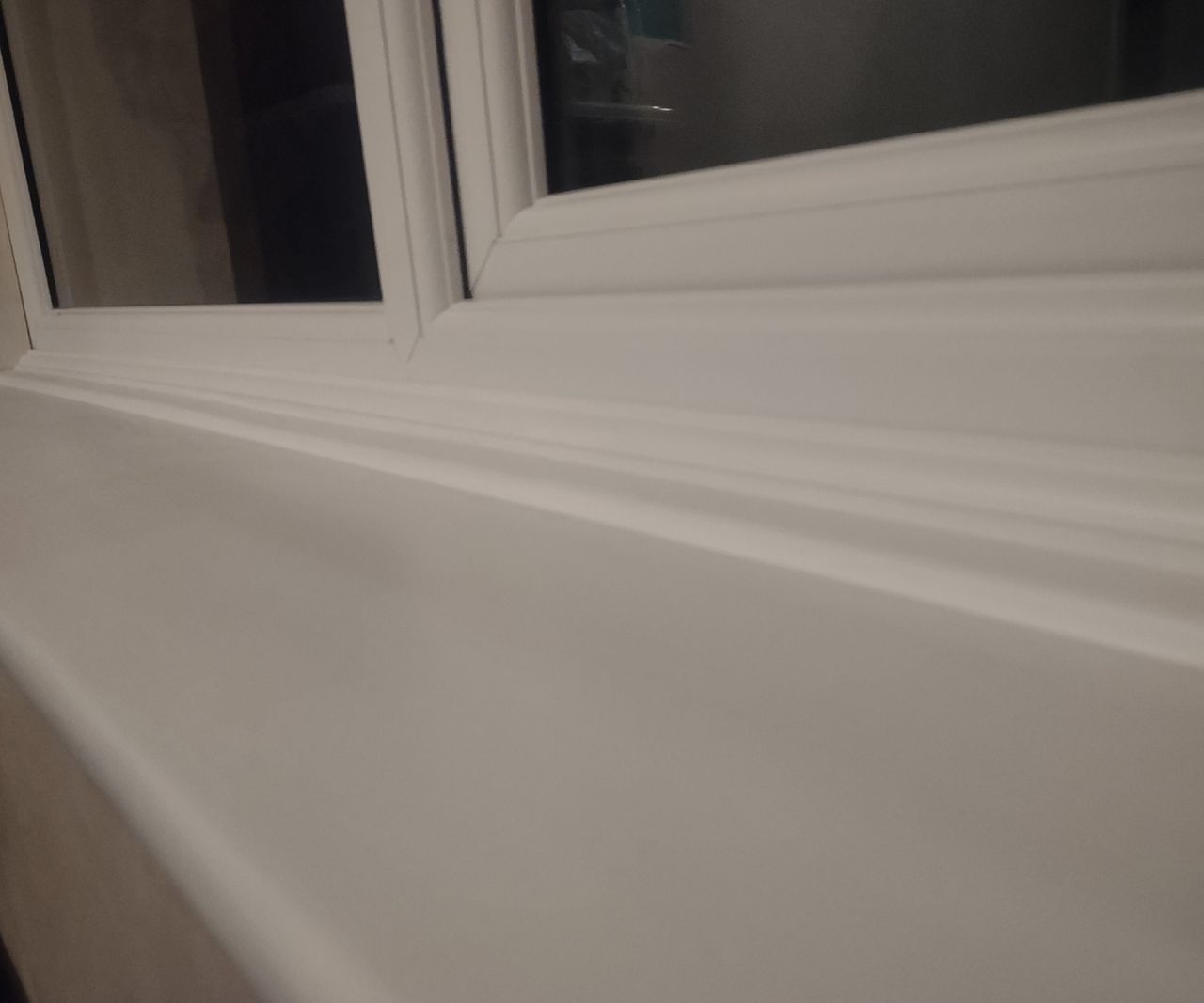 painted window sill