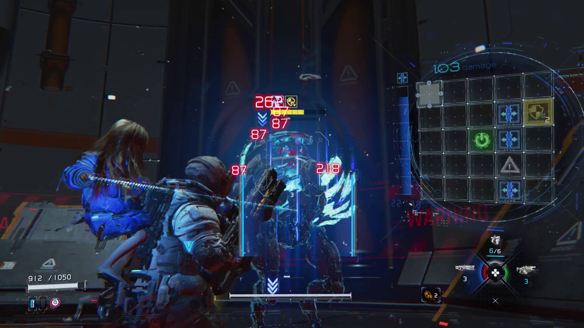 Pragmata tips shooting robot with shockwave gun