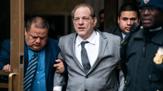 Harvey Weinstein leaves the New York City Criminal Court on December 6 2019