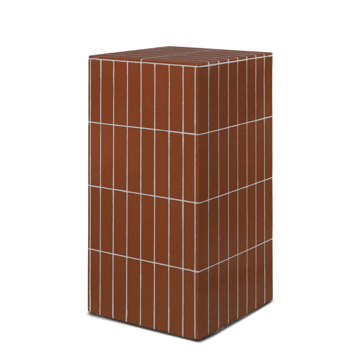 Engraved Grid Pedestal