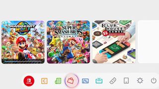 Nintendo Switch 2 eShop UI design