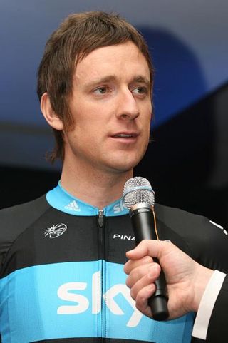 Bradley Wiggins answers questions