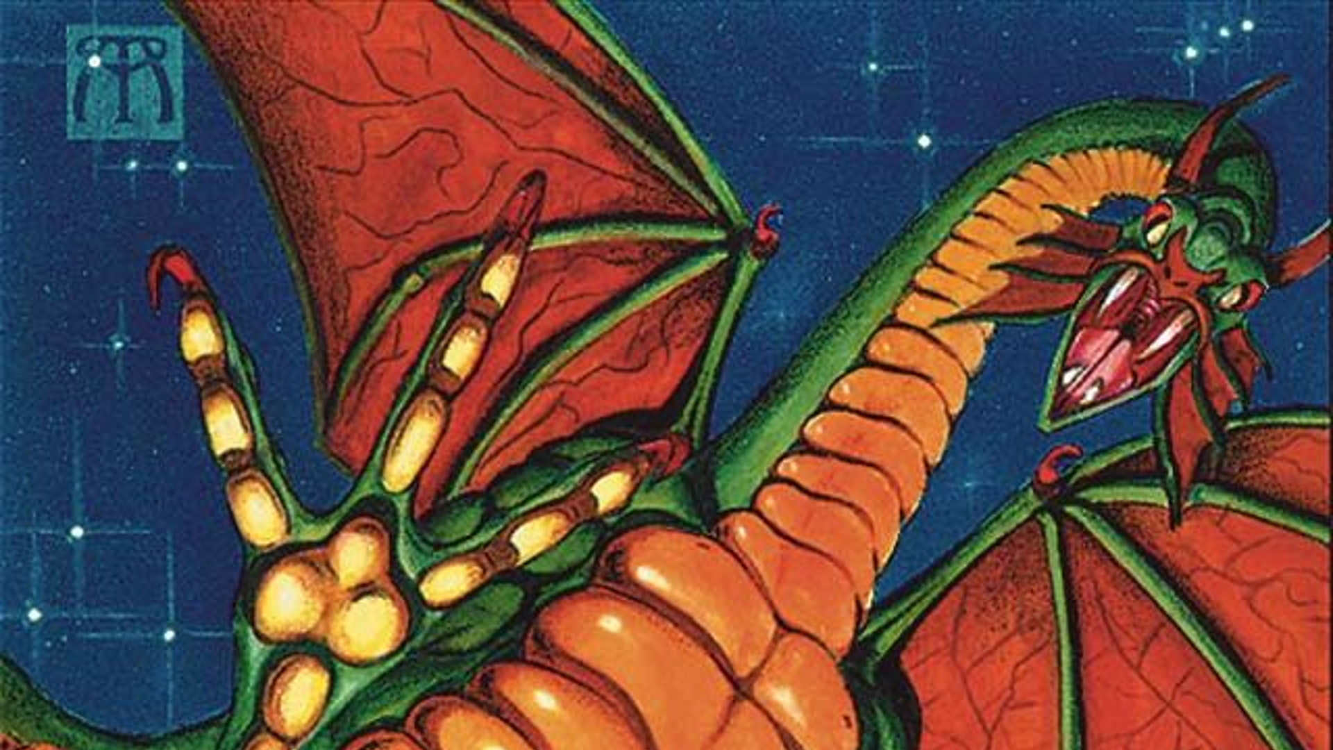 l'art de la carte magique Shivan Dragon par Melissa Benson
