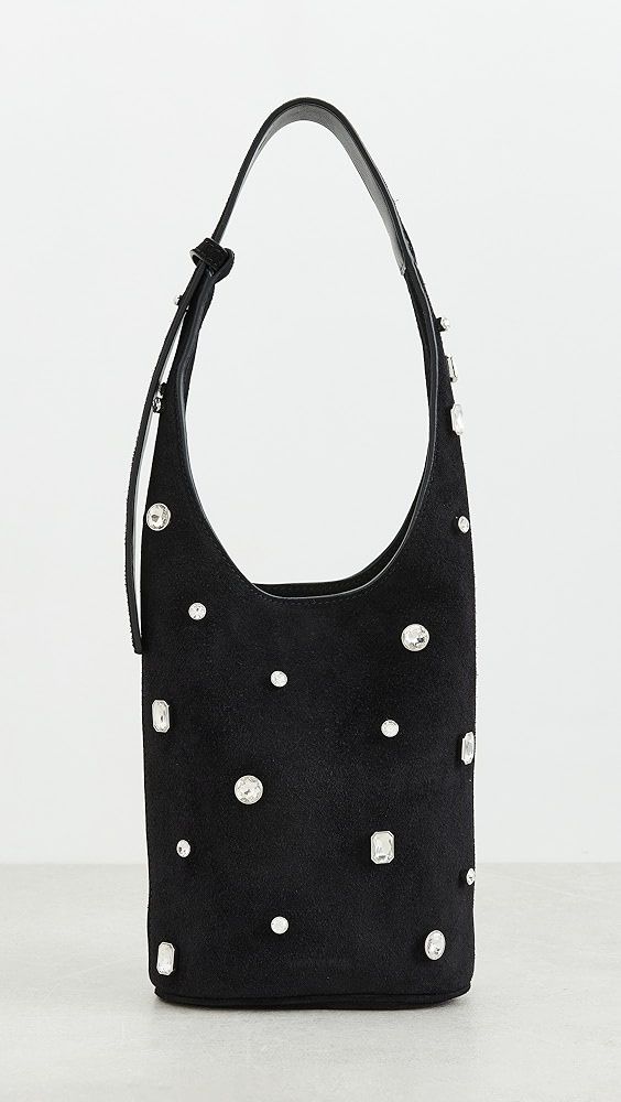 Veronica Beard Small Crystal Seau Bag