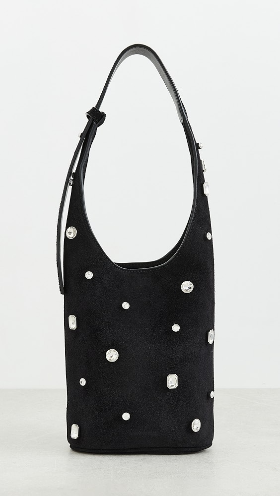 Veronica Beard Small Crystal Seau Bag