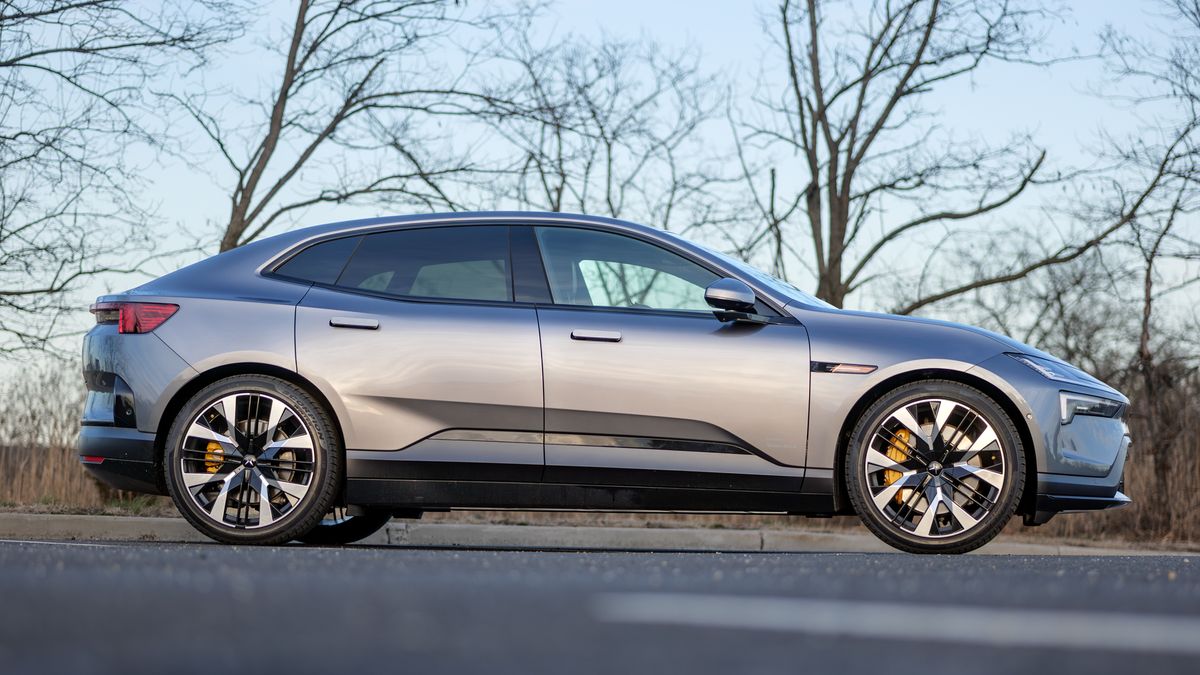 2026 Polestar 4 test drive.