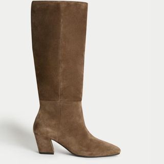 M&S Suede Knee High Boots