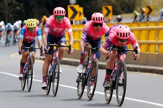 EF Pro Cycling work hard for Sergio Higuita at the 2020 Tour Colombia 2.1