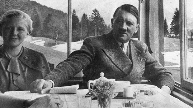 Adolf Hitler and Eva Braun