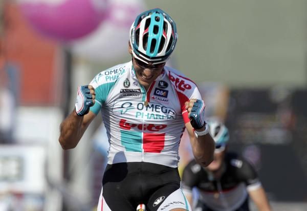 Philippe Gilbert (Omega Pharma-Lotto) was easily the strongest man in the race.