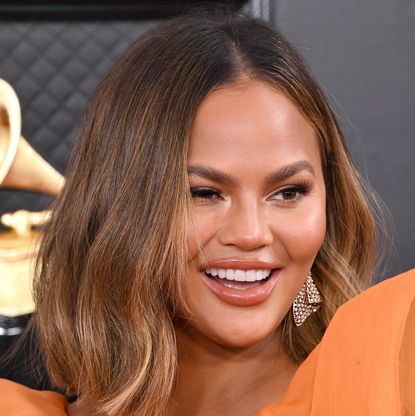 los angeles, california january 26 chrissy teigen attends the 62nd annual grammy awards at staples center on january 26, 2020 in los angeles, california photo by steve granitzwireimage