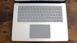 Surface Laptop 7 keyboard and touchpad