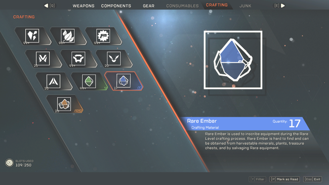 Anthem Ember Guide Where To Find Uncommon Rare Epic Masterwork 