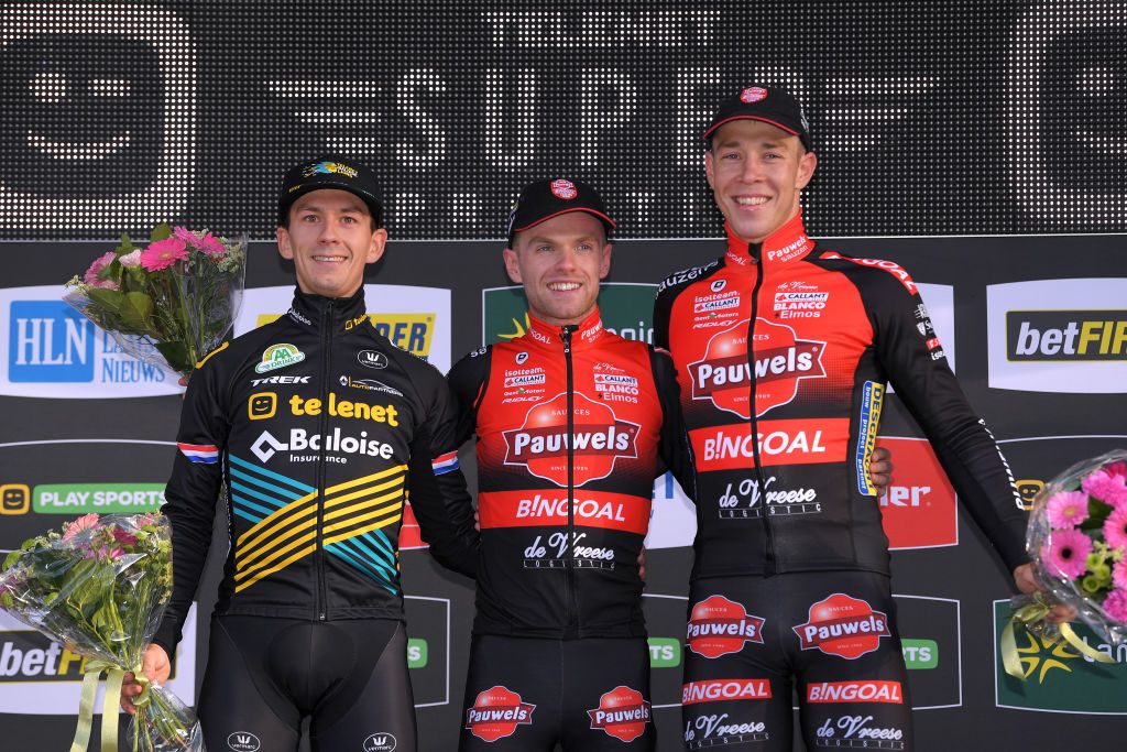 li Iserbyt (Pauwels Sauzen-Bingoal) won the elite men Superprestige Gavere race