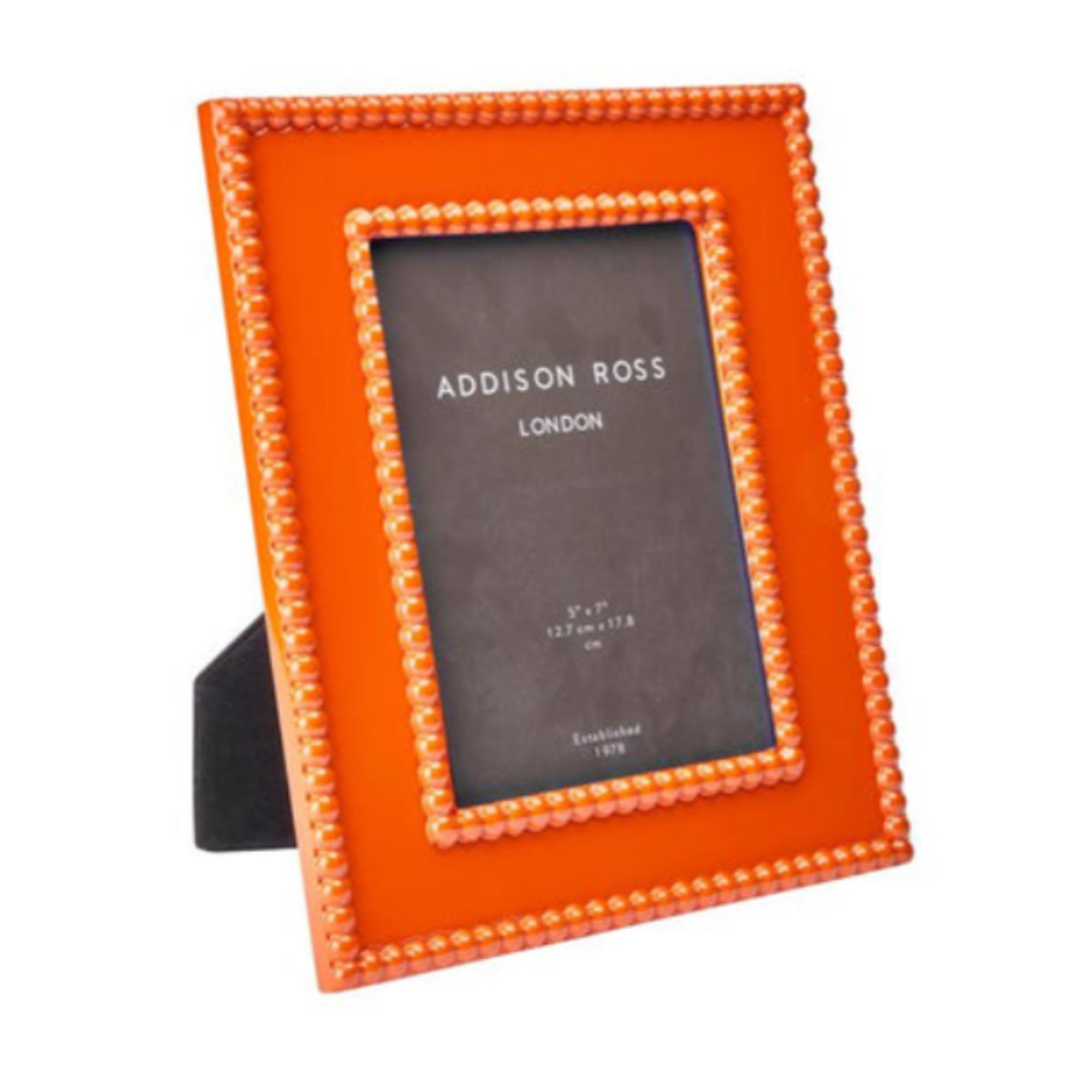 Orange Bobbin Lacquer Photo Frame