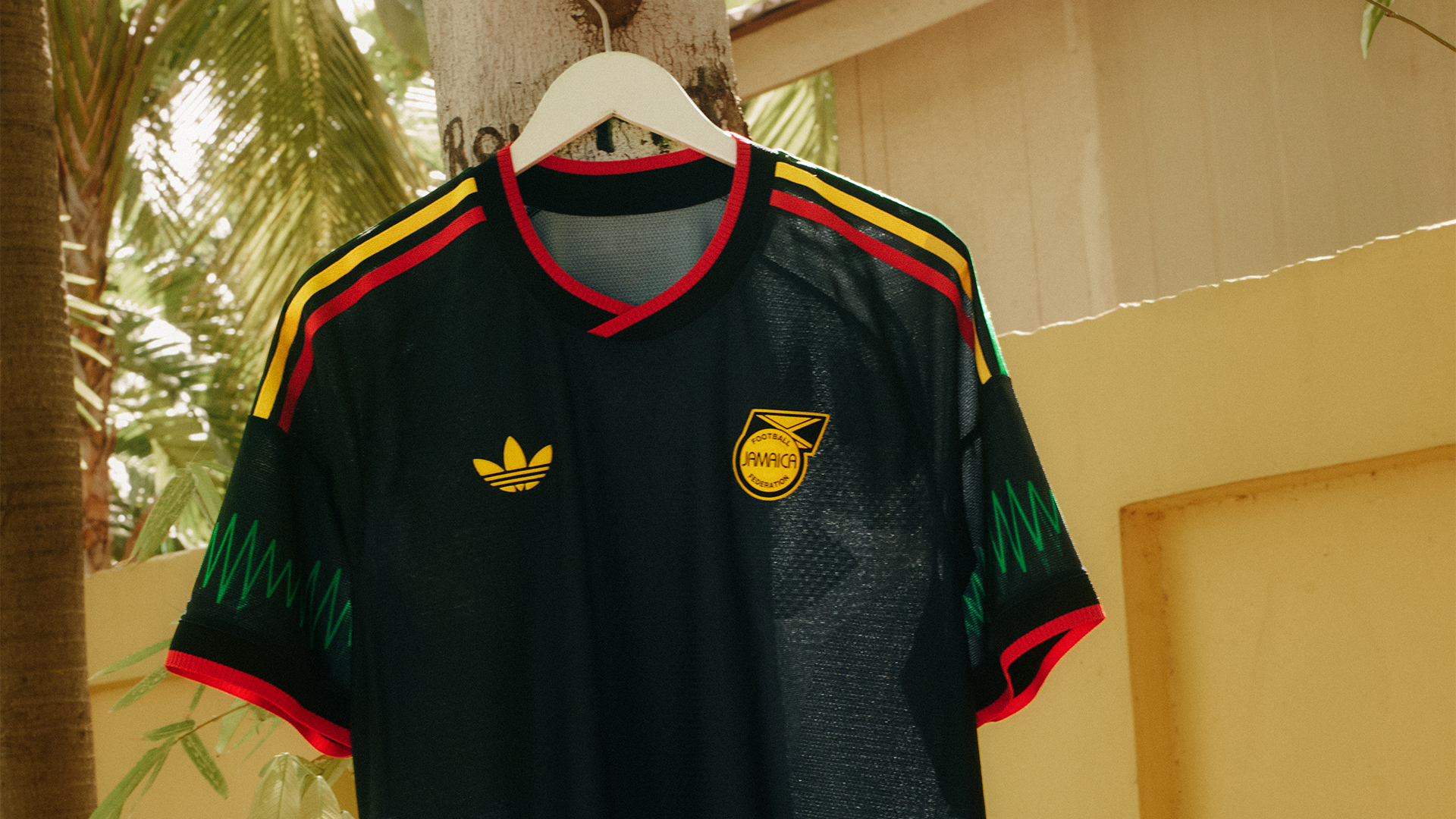Details of the Adidas Jamaica 2026 x Bob Marley jerseys