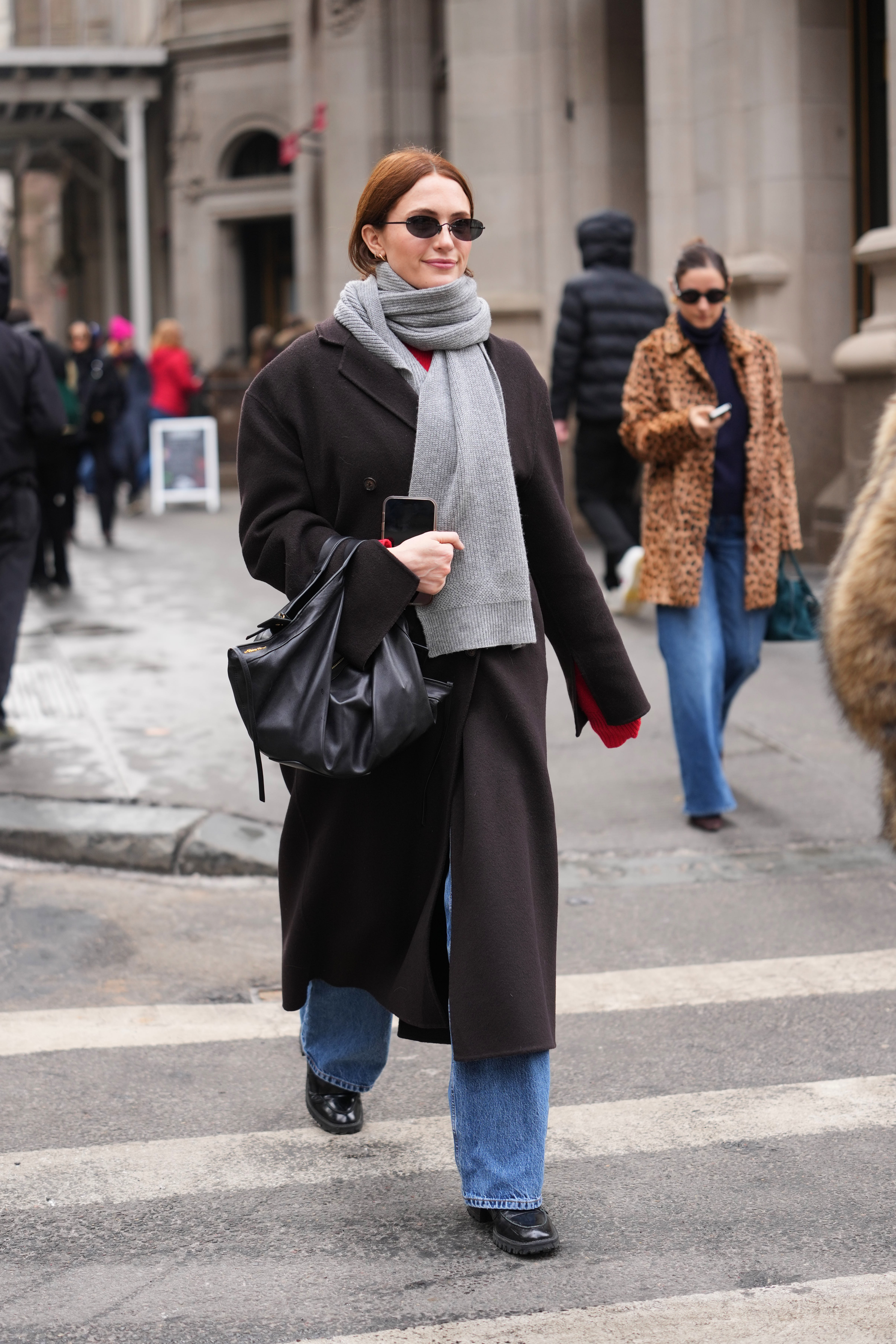 New Yorker in loafers.