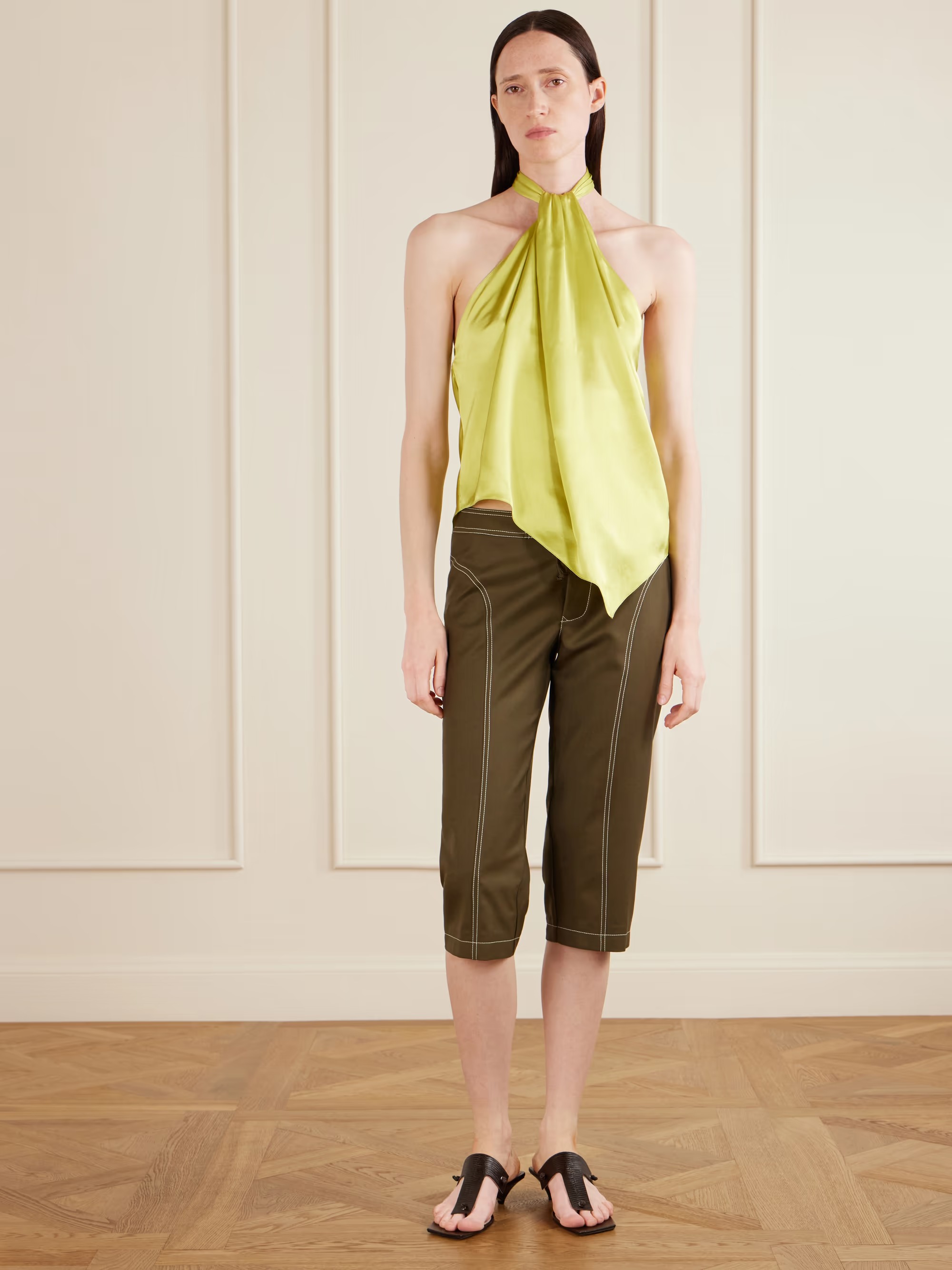 net-a-porter, Zuri Capri Pants