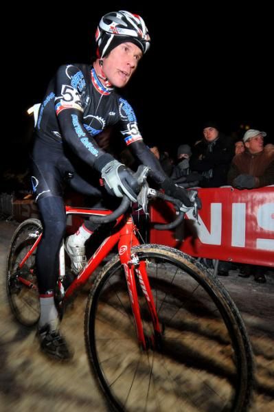 Jonathan Page (Planet Bike) finished the evening race in 16th place.