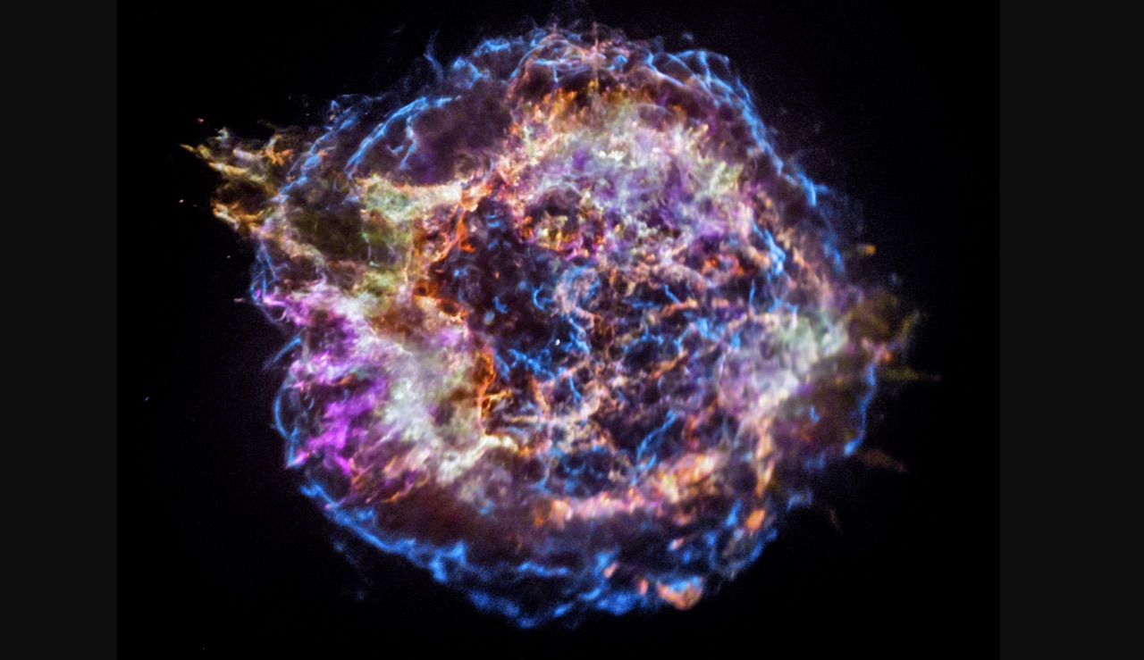 Astronomers study supernova remnants to learn about a star's death.