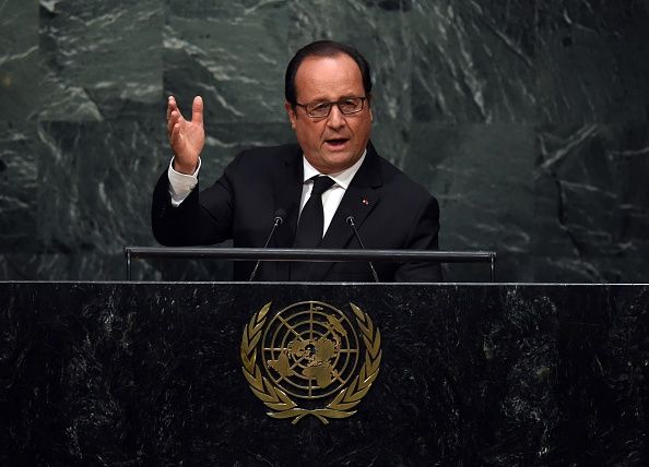 French President Francois Hollande.