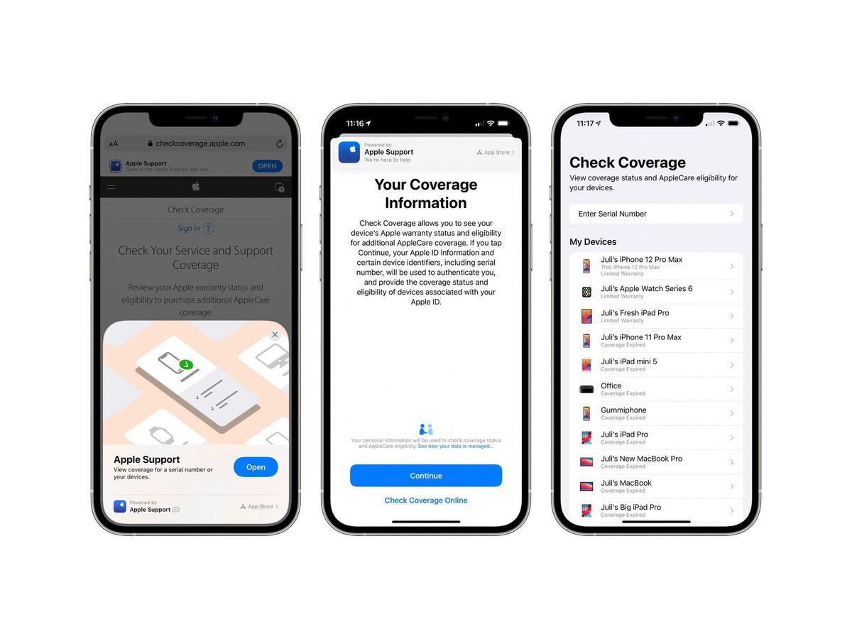 Apple Support app now provides more coverage details and reminders | iMore