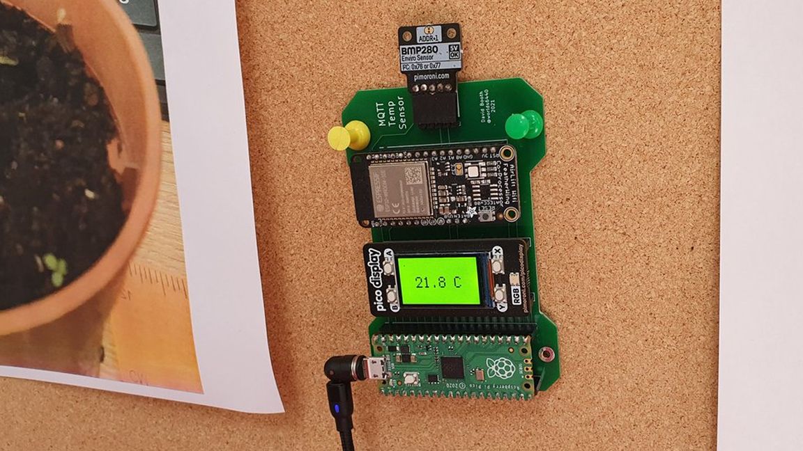 Raspberry Pi Pico PCB Manages Temperature Sensor | Tom's Hardware