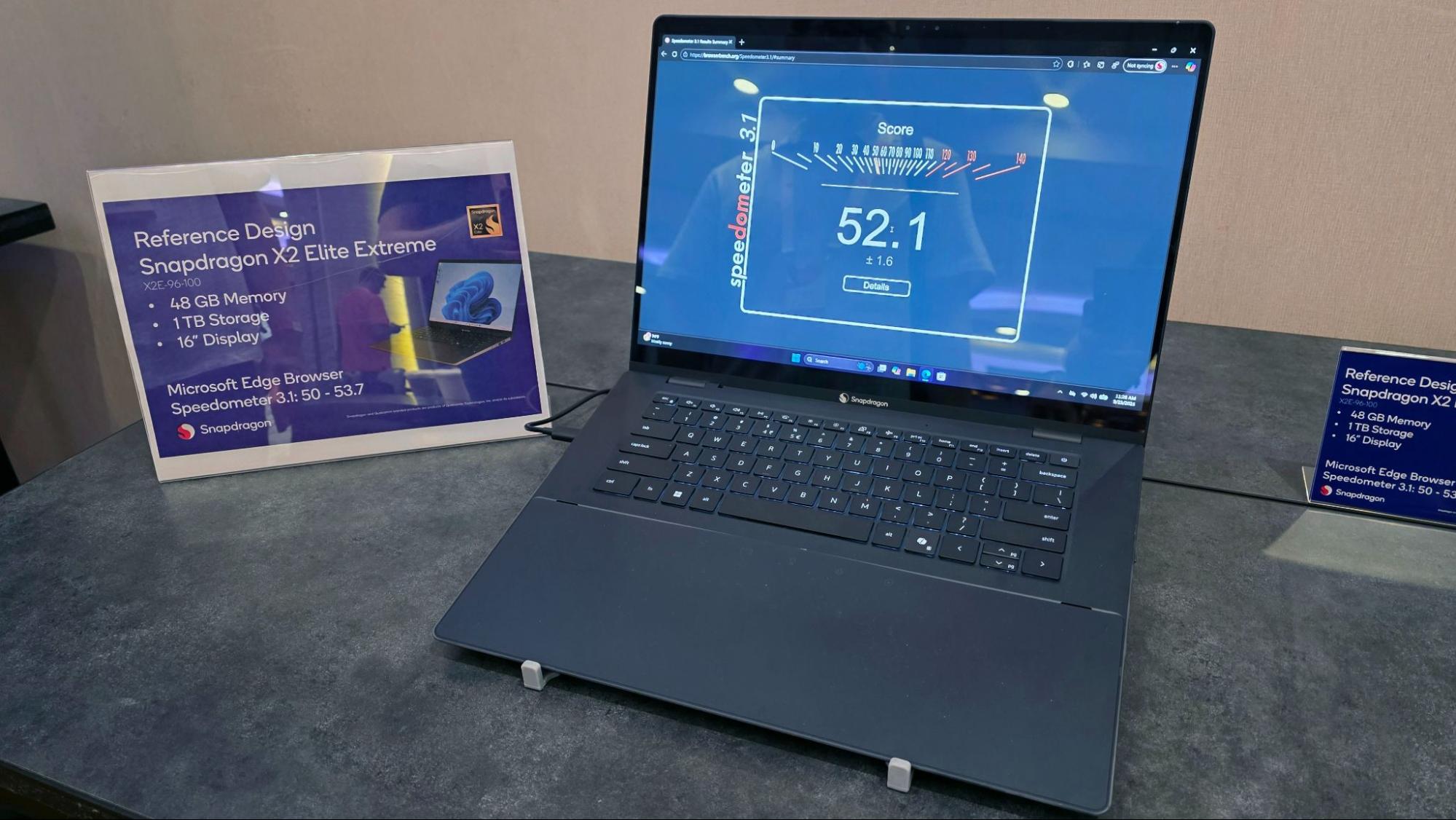 Snapdragon X2 Elite Extreme benchmarks