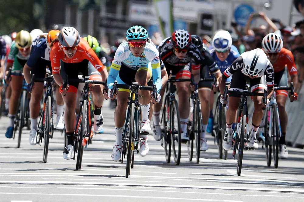 Arlenis Sierra (Astana Women's Team) Amgen Women's Race finale stage 3 in Sacramento