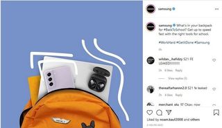 Samsung Galaxy S21 Fe Instagram Official Leak