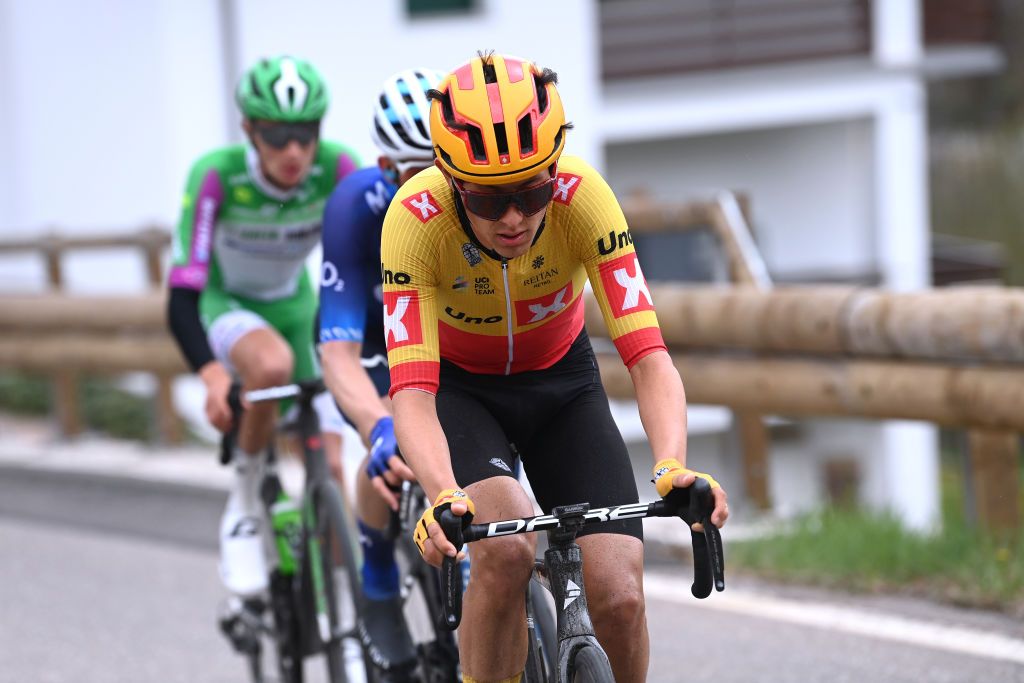 Torstein Træen racing at the Tour of the Alps