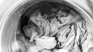 picture of clothes in a washing machine