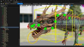 Unreal Engine all you need to know; a dragon rigged in Fortnite
