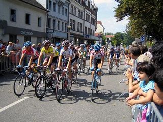 Riders at the Tour of Germany