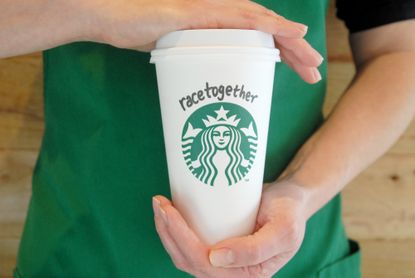 Starbucks hopes to help end racism with new cups