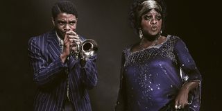 Chadwick Boseman and Viola Davis in Ma Rainey's Black Bottom's Poster