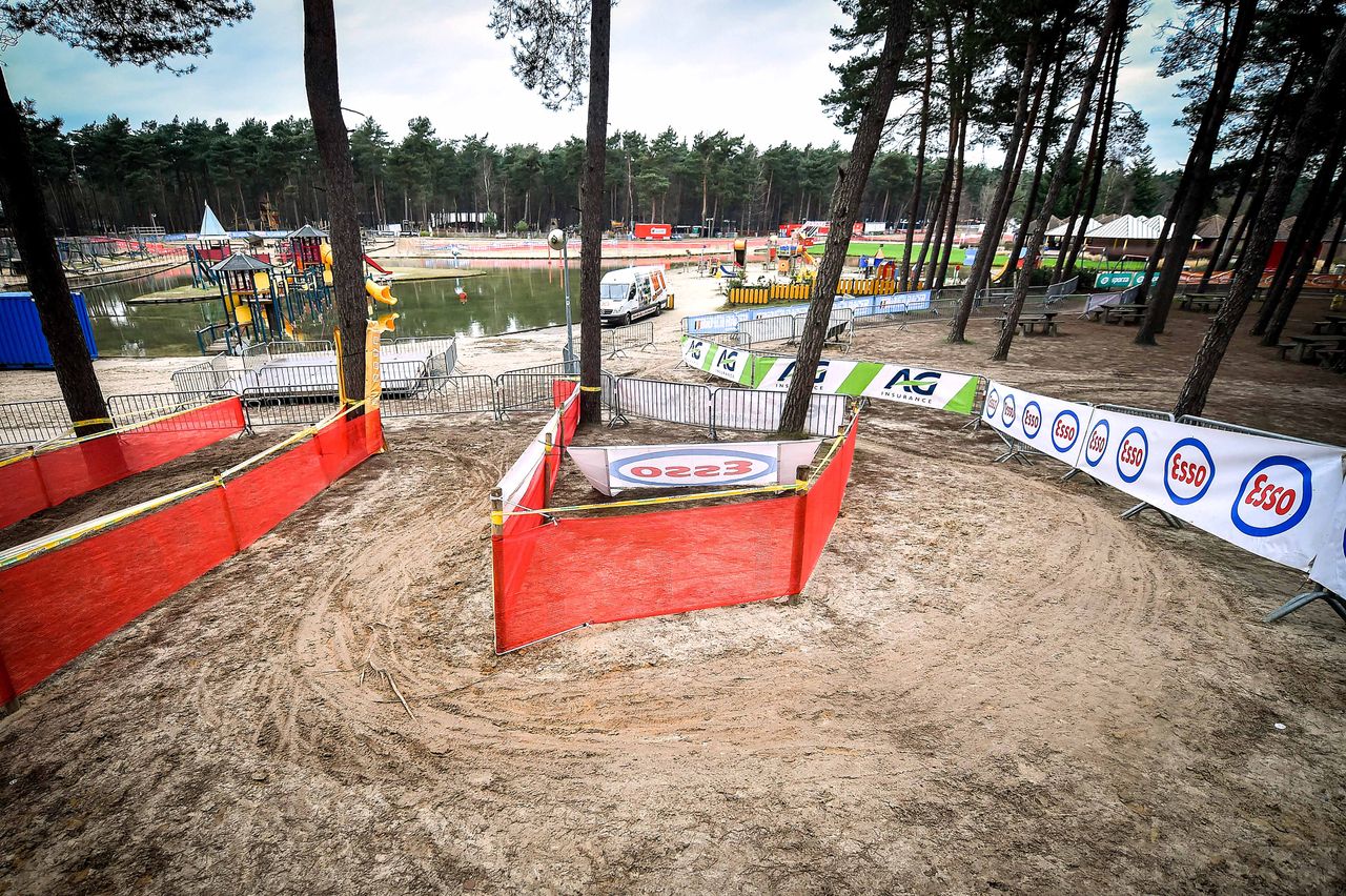 The course for the Belgian championships in Lille