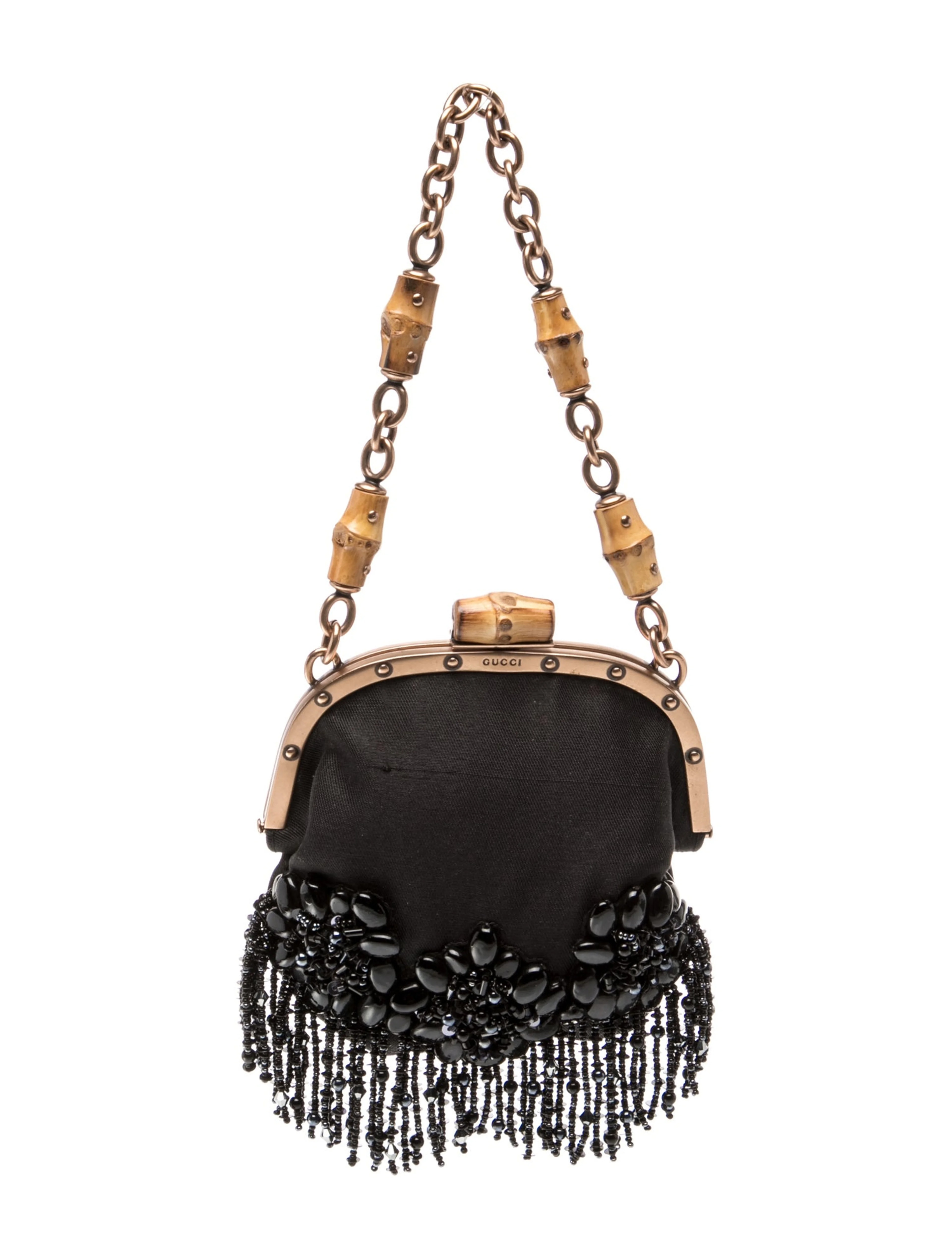GUCCI,GG Canvas Evening Bag