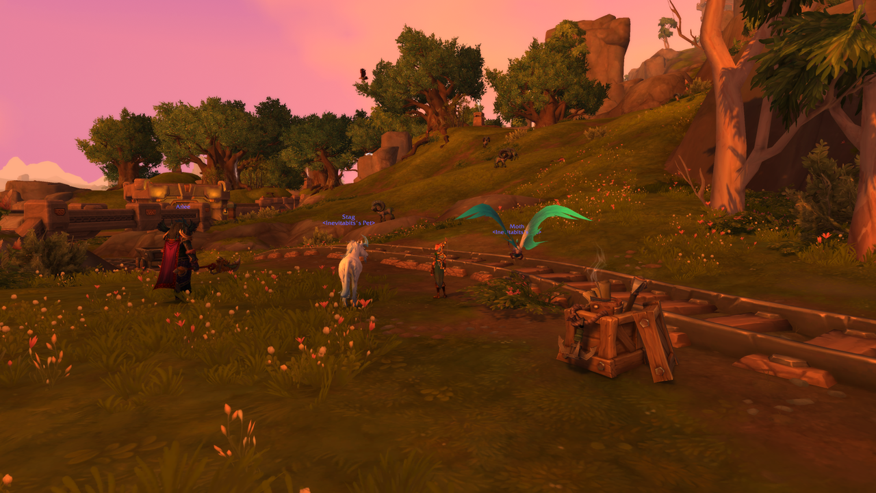 World of Warcraft: The War Within alpha screenshots of the Isle of Dorn