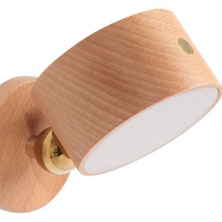 Landgoo Wooden Led Wall Sconce