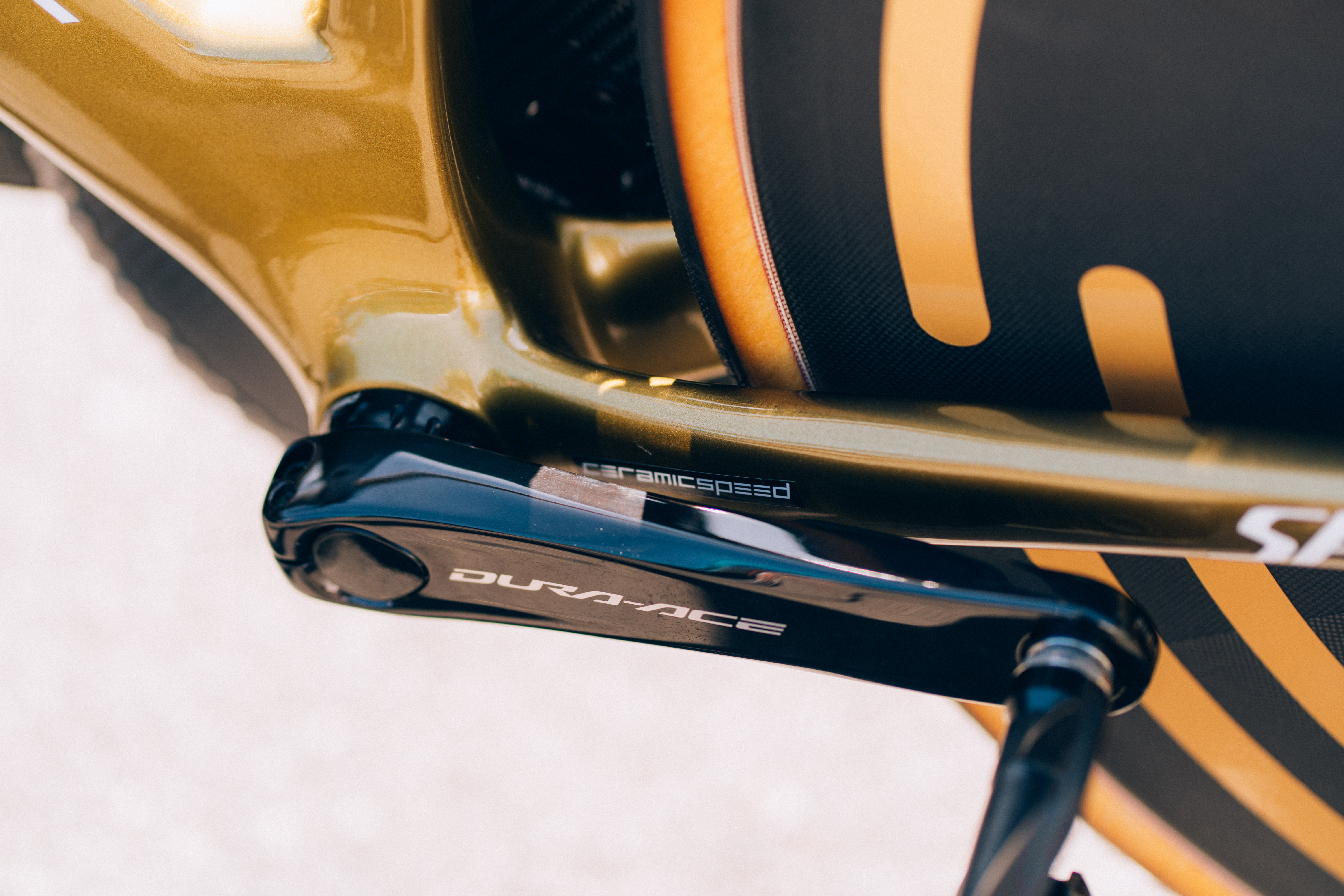 Remco Evenepoel's time trial bike