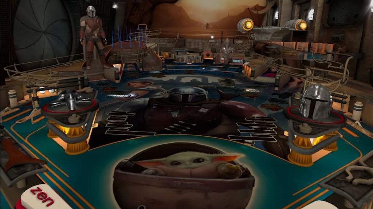 star wars pinball mandalorian