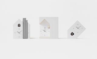 Cuckoo collection of clocks by nendo