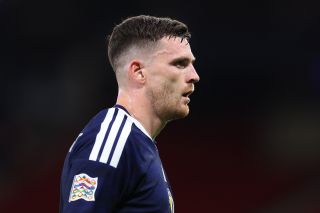 Spurs and Scotland defender Andy Robertson