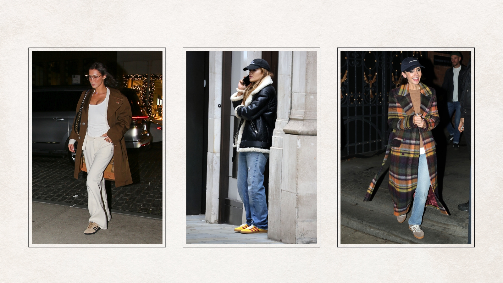 celebrities wearing adidas handball spezial trainers